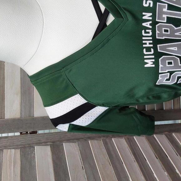 Michigan State Spartans Women's V-Neck Tee | Captivating | L - Picture 3 of 7